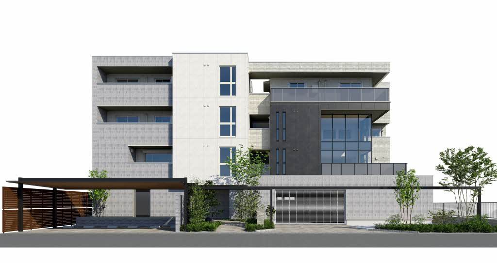 建物外観　完成予想図