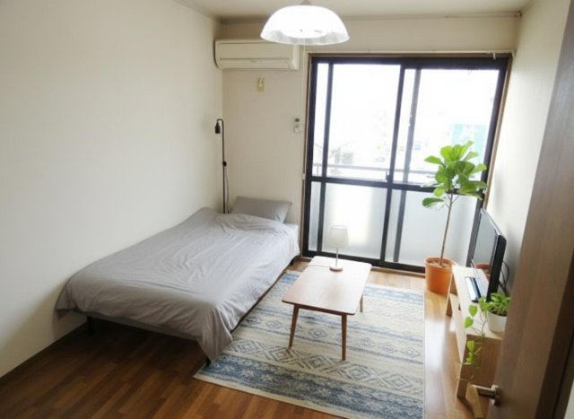 居室・リビング　ＣＧで家具等を配置したもので家具等は含まれません。