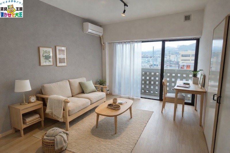 居室・リビング　家具・インテリアはＣＧです