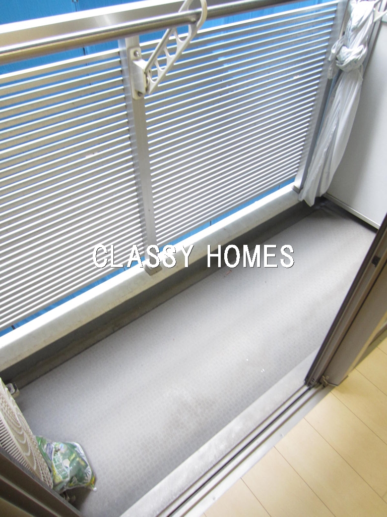 バルコニー　2007年竣工 シンシア芝浦ルネッタ：バルコニー