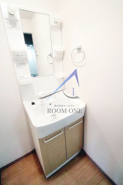 洗面設備　洗面台です。