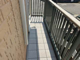 バルコニー　日当たり良好です。