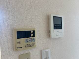 セキュリティ　モニター付きインターフォンです。