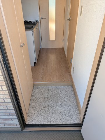 玄関　スッキリまとまった玄関です