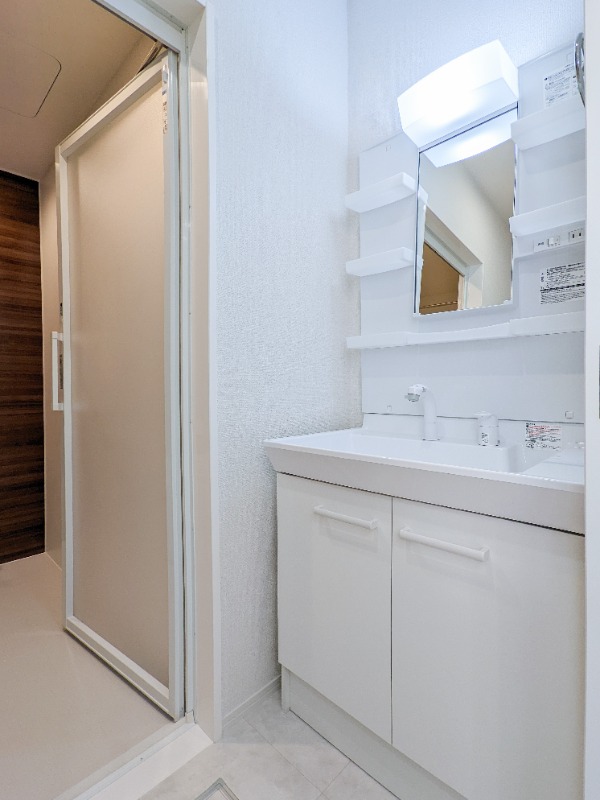 洗面設備　図面と現状に相違がある場合には現状を優先