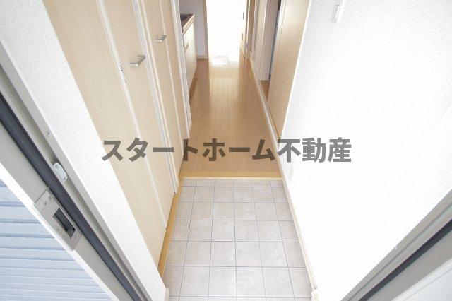 玄関　ゆったりとした玄関です