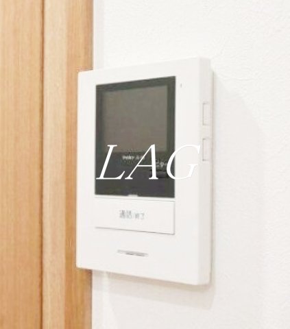 セキュリティ　モニター付きインターホンです。