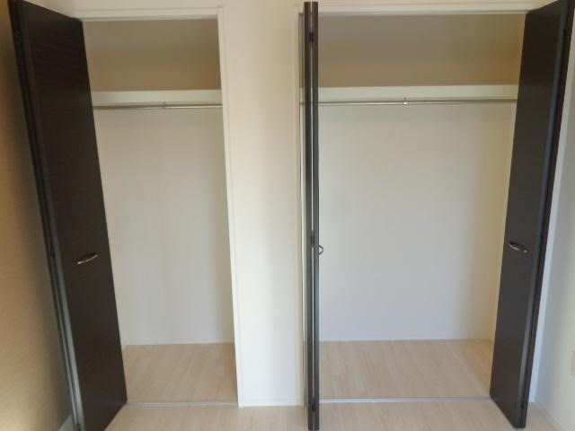 収納　収納完備でお部屋を広くお使いいただけます。