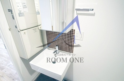 洗面設備　洗面台です。