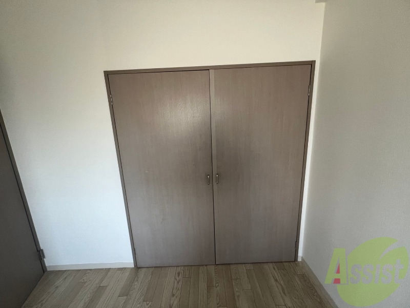 収納　クローゼットがあるのでしっかり収納ができます