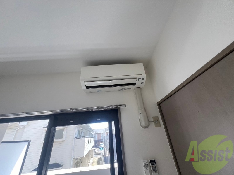 その他設備　エアコン付きで暑い夏も寒い冬も快適に過ごせます