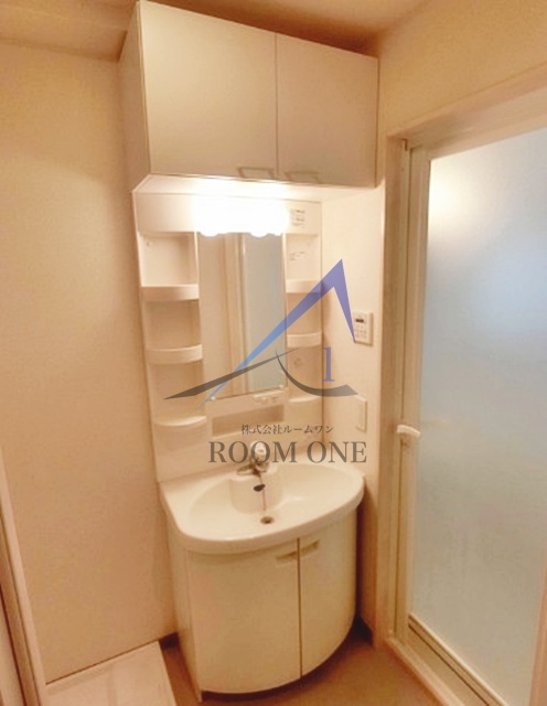 洗面設備　洗面台です。