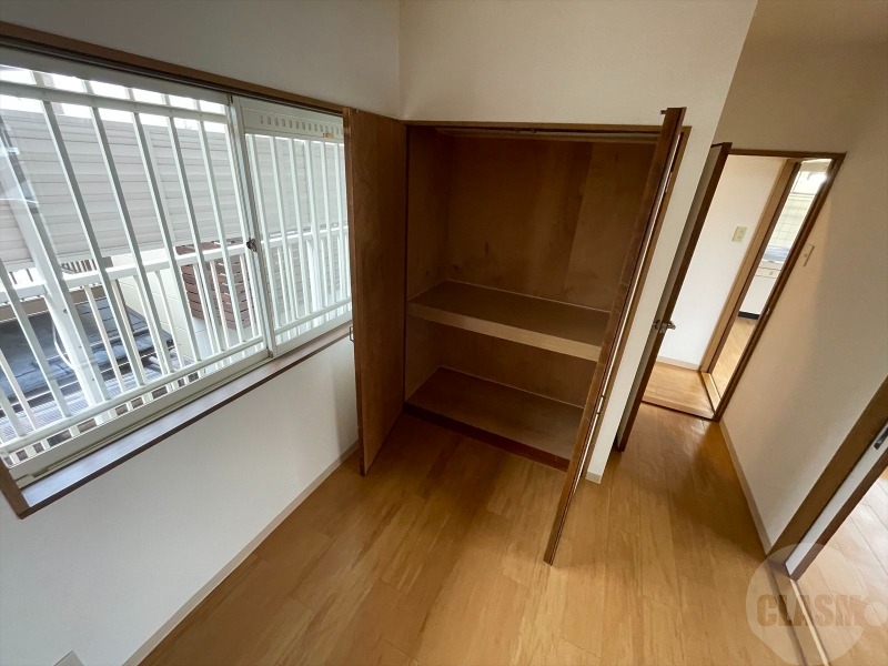 収納　容量の大きな収納スペース