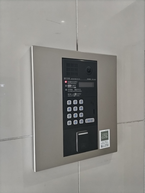 セキュリティ　オートロック付きマンションです
