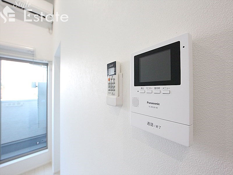 セキュリティ　モニター付きインターホン