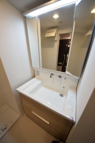 洗面設備　ラ・ヴィラ阿倍野　独立洗面台