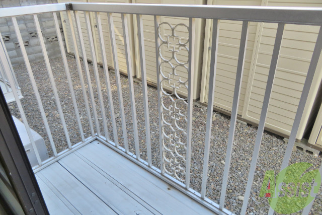 バルコニー　バルコニーがあるので洗濯物が干せていいですね。