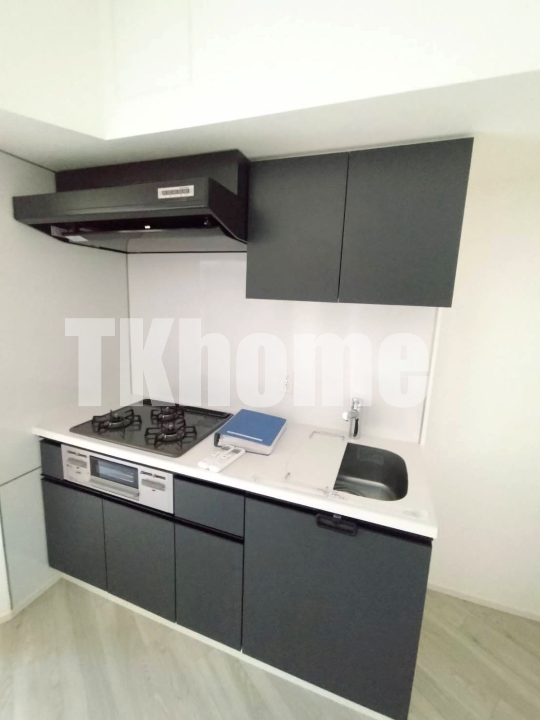 キッチン　３ツ口ガスシステムキッチン