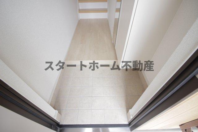玄関　明るい玄関です