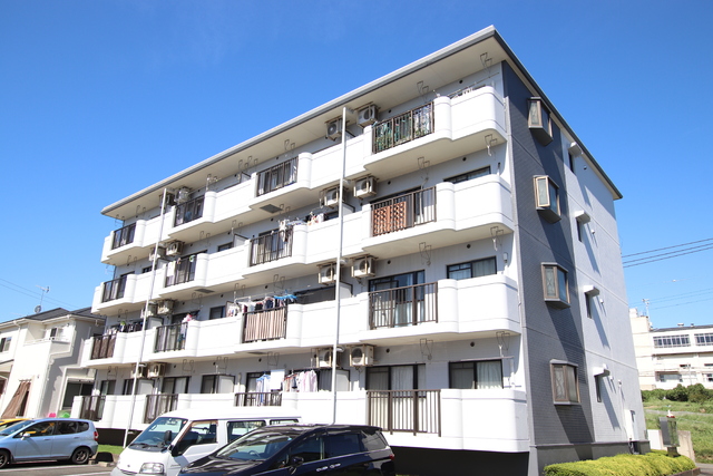建物外観　ペットと暮らせるマンション！