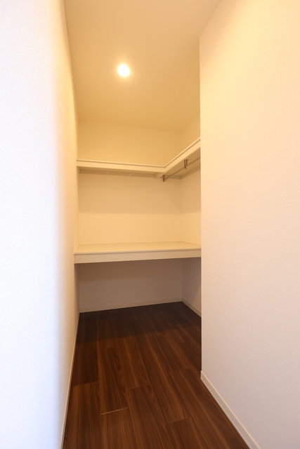 収納　ウォークインクローゼット：同タイツ別部屋写真