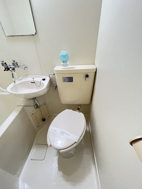 トイレ　ゆったりとした空間のトイレです
