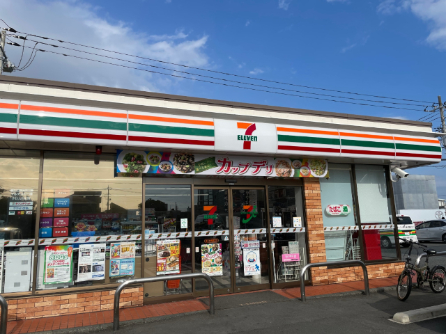 コンビニ　セブンイレブン富士市青島町店（コンビニ）まで227m