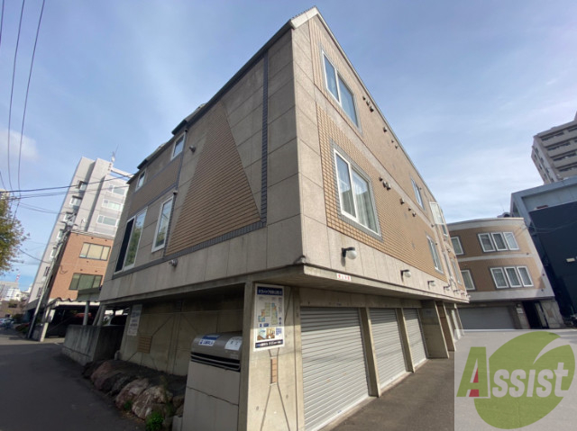 建物外観　札幌市中央区北二条西「キラメック知事公館I・II」