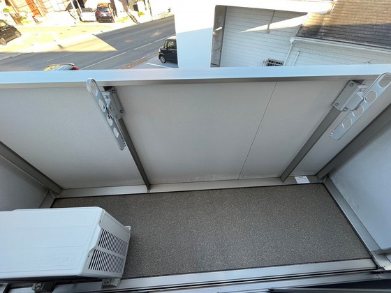 バルコニー　※別部屋の写真です