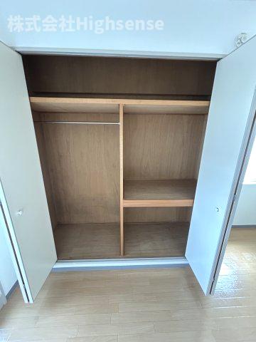 収納　十分な収納スペースがあります