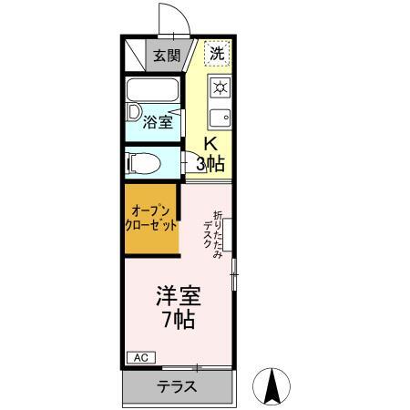 フォレスト IVの間取り写真