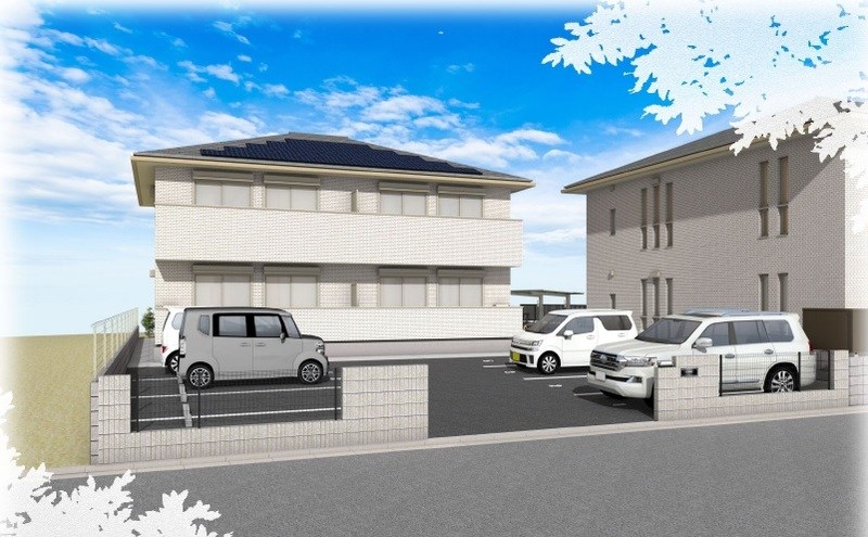 建物外観　※パース及び完成予想画像になります※