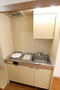 キッチン　１口ＩＨコンロ付きキッチン