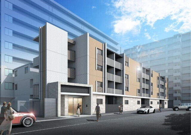 建物外観　2024年築の築浅マンションです