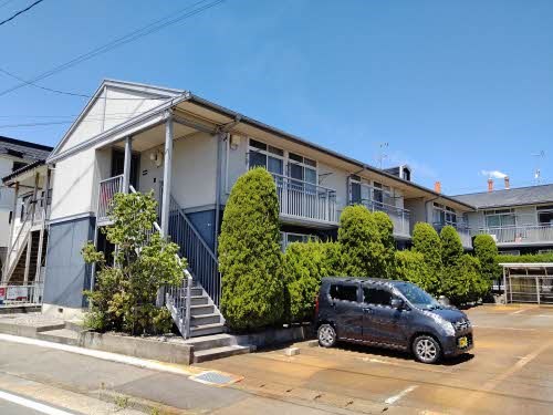 建物外観　積水ハウス施工アパート！