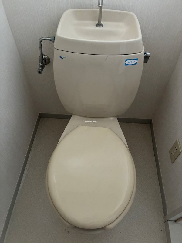 小田急小田原線 秦野駅 徒歩21分 2階建 築36年のトイレ写真