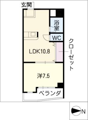 Vivre三ツ葉の間取り写真