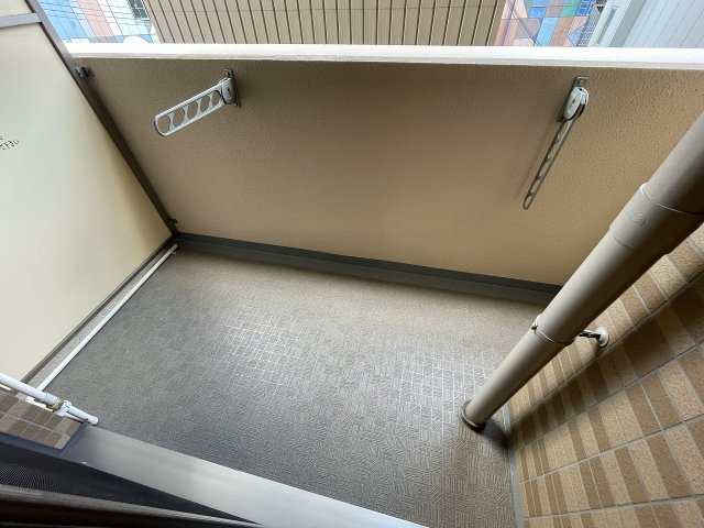 バルコニー　落ち着いた時間を過ごせるバルコニーです