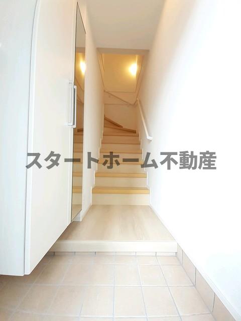 玄関　明るい玄関です