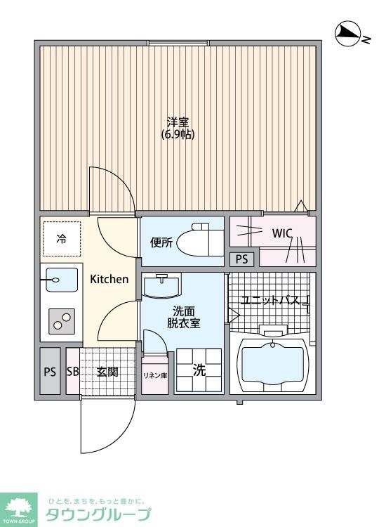 OAK VILLA Shinagawa Residenceの間取り写真