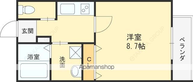 スマートコート西宮の間取り写真