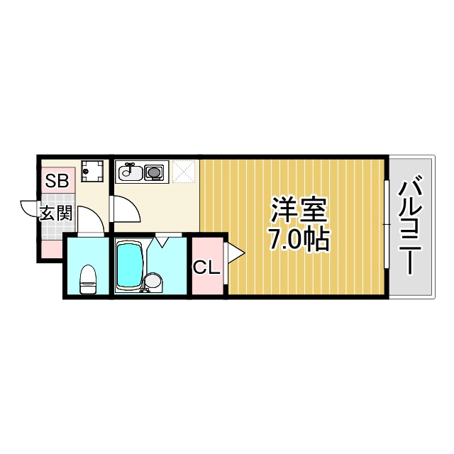 クレアコート産所町の間取り写真