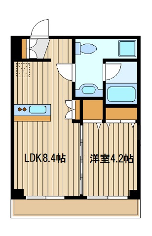 Gフラットの間取り写真