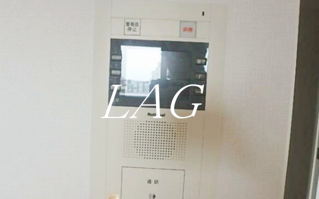 セキュリティ　モニター付きインターフォンです。