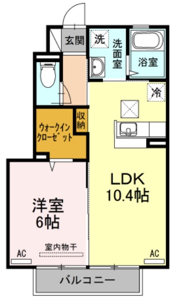 ＪＲ高徳線 佐古駅 徒歩14分 2階建 築11年の間取り写真