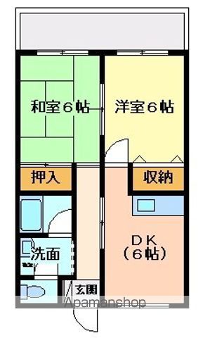クラウンハイツ内原Iの間取り写真
