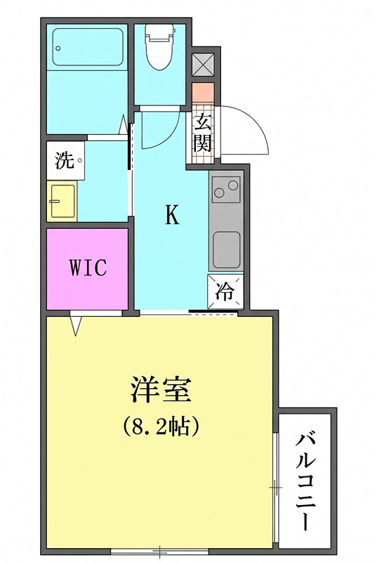 ルミエール大森の間取り写真