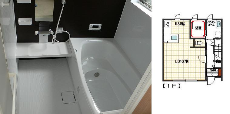 バス・シャワールーム　室内写真は別部屋です
