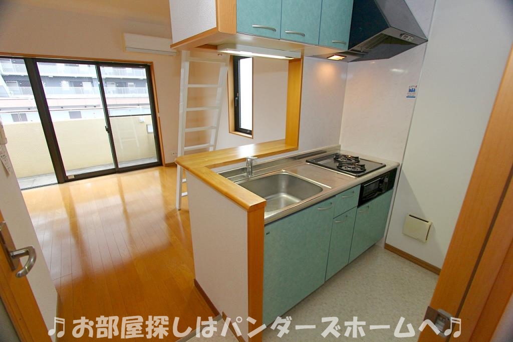 マンション桃のキッチン写真