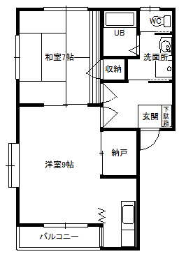 新屋TONONの間取り